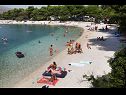 Apartmanok Kaza - 50m from the beach with parking: A1(2), A2(2), A3(6) Trogir - Riviera Trogir  - strand