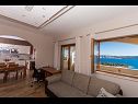 Apartmanok Marijan - beautiful view: A1(6) Trogir - Riviera Trogir  - Apartman - A1(6): nappali
