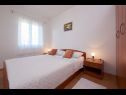Apartmanok Ivanka - 200 m from sea: A1(4) Trogir - Riviera Trogir  - Apartman - A1(4): hálószoba