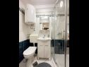 Apartmanok Mihaela - sea view : A1(5+1), A2(4), SA3(2) Trogir - Riviera Trogir  - Apartmanstudió - SA3(2): fürdőszoba toalettel