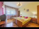 Apartmanok Kosta - 70m from sea : A1(2+1), A2(4+2) Vinisce - Riviera Trogir  - Apartman - A1(2+1): hálószoba