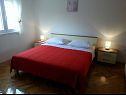 Apartmanok Branko - close to the sea : A1(4+1) Vinisce - Riviera Trogir  - Apartman - A1(4+1): hálószoba