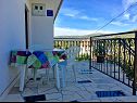 Apartmanok Ivo - barbecue: A1(2+1) Vinisce - Riviera Trogir  - közös terasz