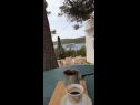 Apartmanok Natad - sea view : A1(4) Vinisce - Riviera Trogir  - kilátás