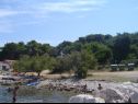 Apartmanok Igi - in the beach camp: A1 Porat (6), A2 Porat(6) Susica - Ugljan sziget  - strand