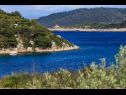 Házak a pihenésre Paradiso - quiet island resort : H(6+2) Öböl Parja (Vis) - Vis sziget  - Horvátország  - H(6+2): kilátás a tengerre