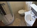 Apartmanok Ivan C A1(4+1), A2(4+1), A4(4+1), A3(4+1) Bibinje - Riviera Zadar  - Apartman - A4(4+1): fürdőszoba toalettel