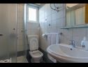 Apartmanok Blue Skies - 30 m from the sea: A1(4+1), A2(2+2), SA3(2+1) Ljubac - Riviera Zadar  - Apartman - A1(4+1): fürdőszoba toalettel