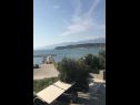 Apartmanok Blue Skies - 30 m from the sea: A1(4+1), A2(2+2), SA3(2+1) Ljubac - Riviera Zadar  - kilátás (ház és környéke)