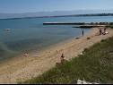 Apartmanok Dali - 300 m from the beach: SA1 1D (3), A2 1L (5), A3 2k (6) Nin - Riviera Zadar  - strand