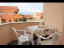 Apartmanok Ivan - 300 m from sea: A3(2), A4(2), SA5(2), A6(2) Nin - Riviera Zadar  - Apartman - A6(2): balkon