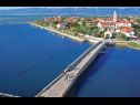 Apartmanok Jasmina - with balcony and free parking: A1(2+2) Nin - Riviera Zadar  - részlet