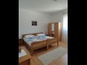 Apartmanok Slava - private parking: A1(6+1) Nin - Riviera Zadar  - Apartman - A1(6+1): hálószoba