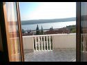 Apartmanok Tina -with terrace and sea view A1(4) Obrovac - Riviera Zadar  - Apartman - A1(4): terasz