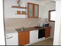 Apartmanok Pupa - nice family apartments: A1 Dora(4+1), A2 Mihael(4+1), A3 Tea(2+1) Petrcane - Riviera Zadar  - Apartman - A3 Tea(2+1): konyha
