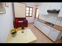 Apartmanok Armitage - family friendly: A1(4), A2(4+1), A3(2+1), A4(2+1), A5(2+1) Privlaka - Riviera Zadar  - Apartman - A3(2+1): konyha ebédlővel