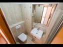 Apartmanok Armitage - family friendly: A1(4), A2(4+1), A3(2+1), A4(2+1), A5(2+1) Privlaka - Riviera Zadar  - Apartman - A1(4): fürdőszoba toalettel