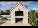 Házak a pihenésre Oasis Village Villa - heated pool : H(6+2) Privlaka - Riviera Zadar  - Horvátország  - komin
