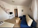 Apartmanok Draga - comfortable & afordable: A1(2+2), A2(6), A3(2+2) Vir - Riviera Zadar  - Apartman - A3(2+2): nappali