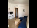 Apartmanok Draga - comfortable & afordable: A1(2+2), A2(6), A3(2+2) Vir - Riviera Zadar  - Apartman - A3(2+2): nappali