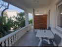 Apartmanok Rising Sun A1(2+2), A2(2+2), A3(2+2) Vir - Riviera Zadar  - Apartman - A1(2+2): balkon