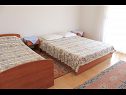 Apartmanok és szobák Jagoda - comfy and cozy : A1 Lijevi (3+2), A2 Desni (3+2), R1(4) Zadar - Riviera Zadar  - Apartman - A2 Desni (3+2): hálószoba