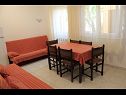 Apartmanok és szobák Jagoda - comfy and cozy : A1 Lijevi (3+2), A2 Desni (3+2), R1(4) Zadar - Riviera Zadar  - Szoba - R1(4): ebédlő