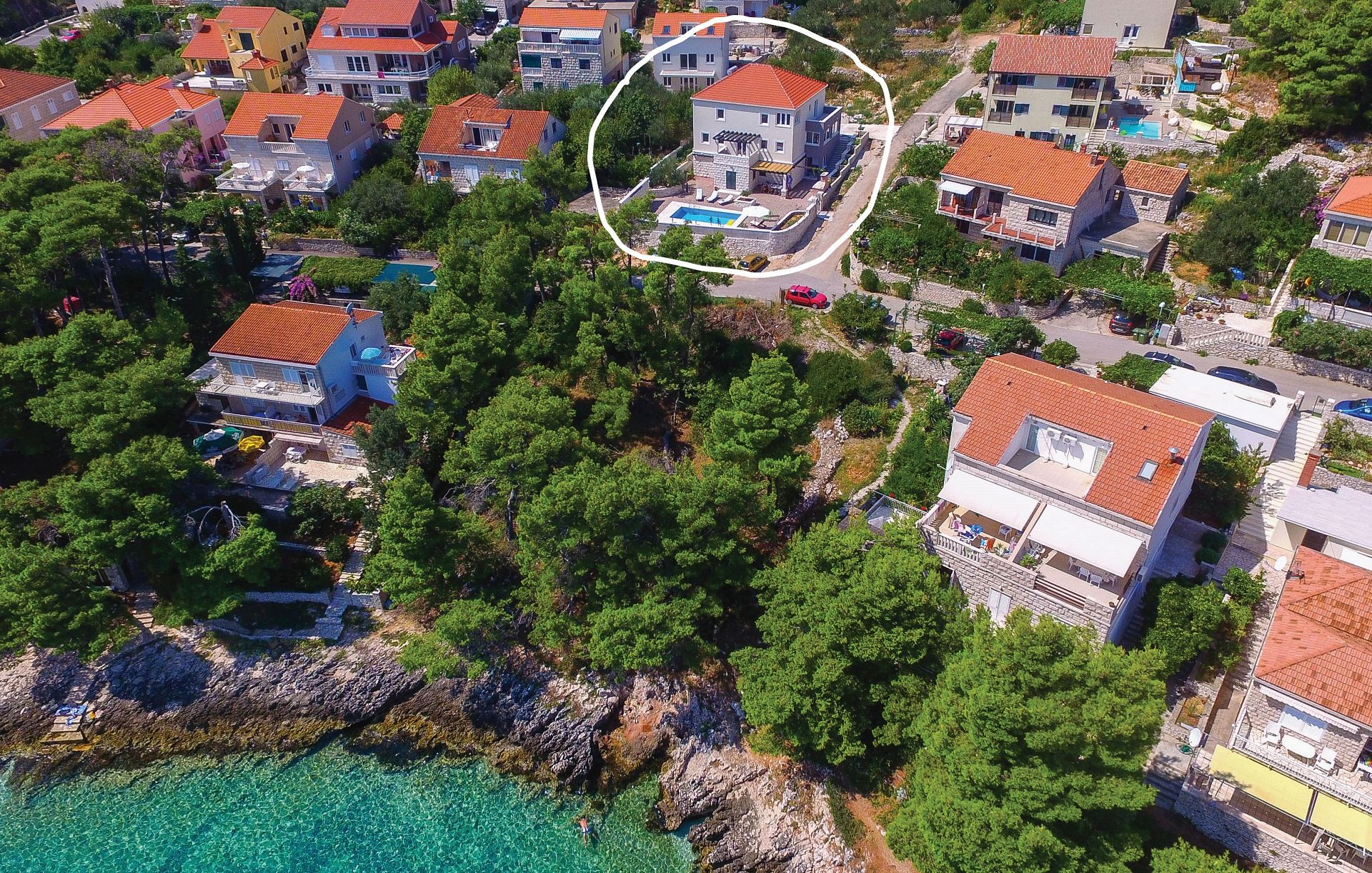 Házak a pihenésre Sandra - with swimming pool H(7) Lumbarda - Korcula sziget  - Horvátország 