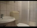 Apartmanok Ena - near marina "Kornati": A1(4), A2(2) Biograd - Riviera Biograd  - Apartman - A2(2): fürdőszoba toalettel