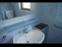  Gianna - beachfront: H(6+2) Sveti Petar - Riviera Biograd  - Horvátország  - H(6+2): fürdőszoba toalettel