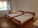 Apartmanok Ivo - relaxing & comfortable: A1(4+1) Vrgada (Vrgada sziget) - Riviera Biograd  - Apartman - A1(4+1): hálószoba
