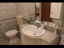 Házak a pihenésre Tončica - quiet place: H(5+3) Dol (Brac) - Brac sziget  - Horvátország  - H(5+3): fürdőszoba toalettel
