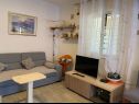 Apartmanok Jak - comfortable apartments: A1-donji(4+1), A2-gornji(4+2) Mirca - Brac sziget  - Apartman - A1-donji(4+1): nappali