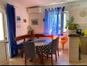 Apartmanok Jak - comfortable apartments: A1-donji(4+1), A2-gornji(4+2) Mirca - Brac sziget  - Apartman - A1-donji(4+1): ebédlő
