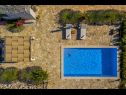 Házak a pihenésre Mojo - charming resort: H(2) Mirca - Brac sziget  - Horvátország  - medence