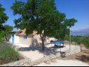 Házak a pihenésre Mary: relaxing with pool: H(4) Postira - Brac sziget  - Horvátország  - udvar (ház és környéke)