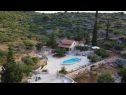 Házak a pihenésre Nave - private pool: H(4+1) Postira - Brac sziget  - Horvátország  - kilátás (ház és környéke)