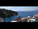 Apartmanok Marin - amazing sea view: A1(4+1), A2(4+1), A3(4+1) Splitska - Brac sziget  - kilátás (ház és környéke)