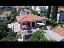 Apartmanok Smilja - great location: A1(6+1) Gornji-Pašike, A2(4+1) Donji-Pašike Supetar - Brac sziget  - ház