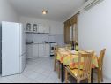 Apartmanok Silvana - economy apartments : A1(4), A3(2+1), A2(2) Supetar - Brac sziget  - Apartman - A1(4): konyha ebédlővel