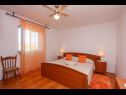 Apartmanok Miro - 3 Bedroom apartment: A1(6) Supetar - Brac sziget  - Apartman - A1(6): hálószoba