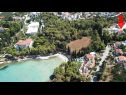 Apartmanok Leana - great location and close to beach: A1(2+1) Supetar - Brac sziget  - kilátás (ház és környéke)