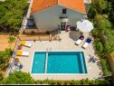 Házak a pihenésre Maria - private pool & parking: H(4+1) Supetar - Brac sziget  - Horvátország  - medence