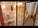 Apartmanok Piv - 10 m from beach: A1(6), A2(6), A3(6), SA4(2) Sutivan - Brac sziget  - Apartmanstudió - SA4(2): fürdőszoba toalettel