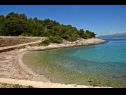 Házak a pihenésre Branko - large terrace : H(2) Öböl Vela Lozna (Postira) - Brac sziget  - Horvátország  - strand