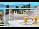 Apartmanok Bozo - amazing terrace and sea view: A1(4) Okrug Gornji - Ciovo sziget  - kilátás (ház és környéke)