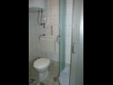 Apartmanok Iva SA1(2+1), SA2(2+1), SA3(2+1) Crikvenica - Riviera Crikvenica  - Apartmanstudió - SA1(2+1): fürdőszoba toalettel