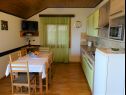 Apartmanok Horvat SA1(2), B2(4) Crikvenica - Riviera Crikvenica  - Apartman - B2(4): konyha ebédlővel