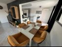Apartmanok Dragica - modern & close to the sea: A2 Black & White(6) Klenovica - Riviera Crikvenica  - Apartman - A2 Black & White(6): 