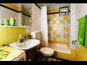 Házak a pihenésre Zdravko - sea view & peaceful nature: H(10+3) Brsecine - Riviera Dubrovnik  - Horvátország  - H(10+3): fürdőszoba toalettel